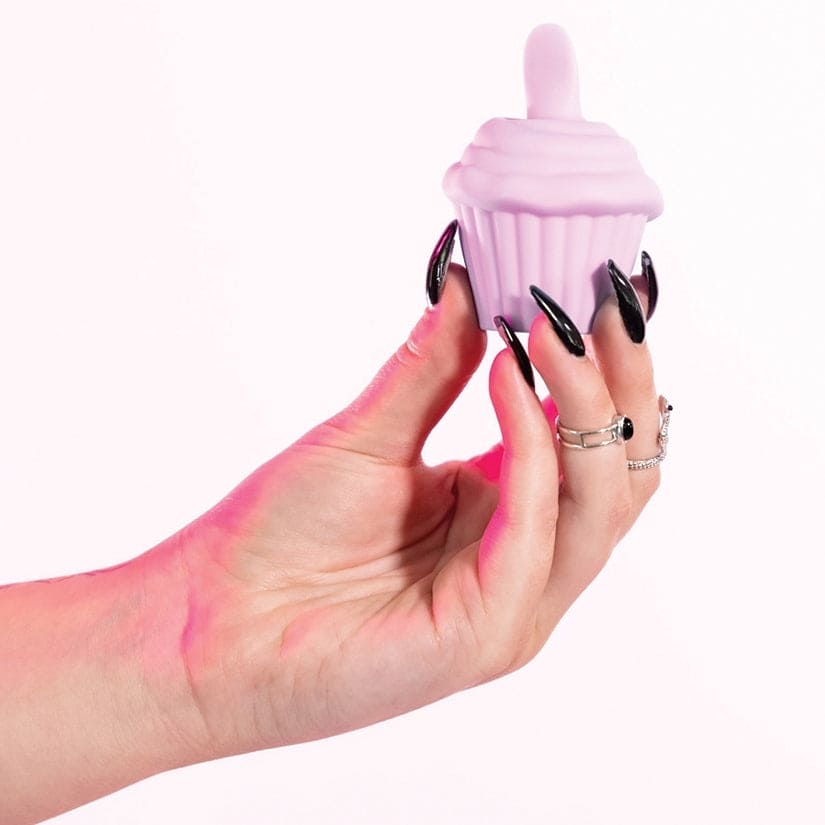 Natalie's Toy Box Cake Eater Cupcake Clitoral Flicker Stimulator Pink - Rolik®