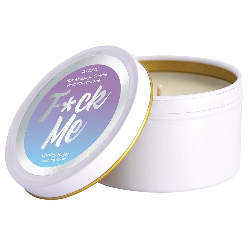 Jelique Mood Soy Massage Candle with Pheromones F*ck Me Vanilla Sugar - Rolik®