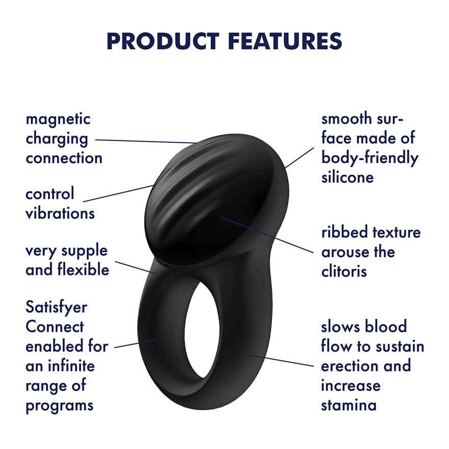 Satisfyer Signet Smart Vibrating C-Ring - Rolik®