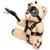 XR Brands® Master Series® BDSM Teddy Bear Keychain - Rolik®