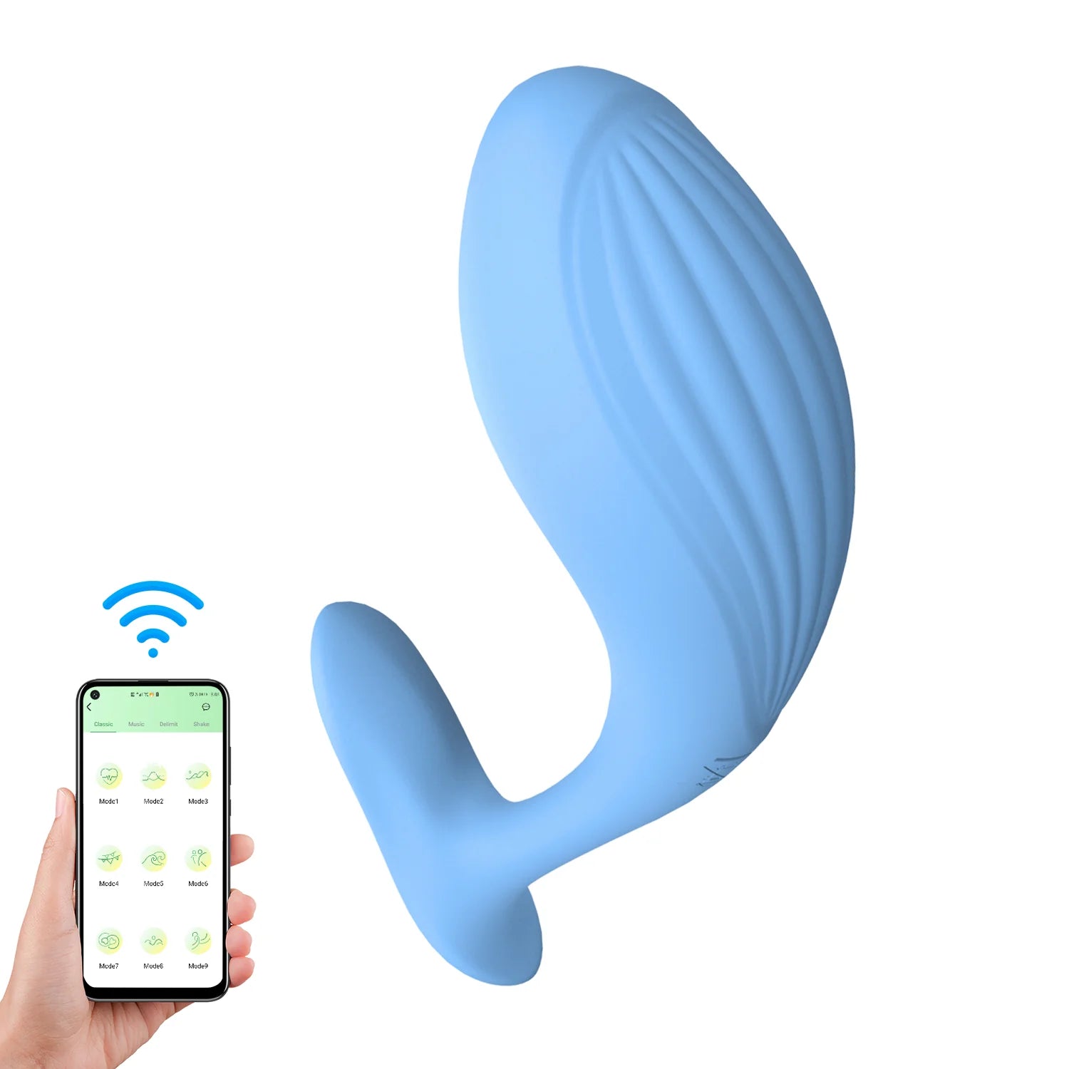 Whale Wave App-Enabled Vibrator - Rolik®