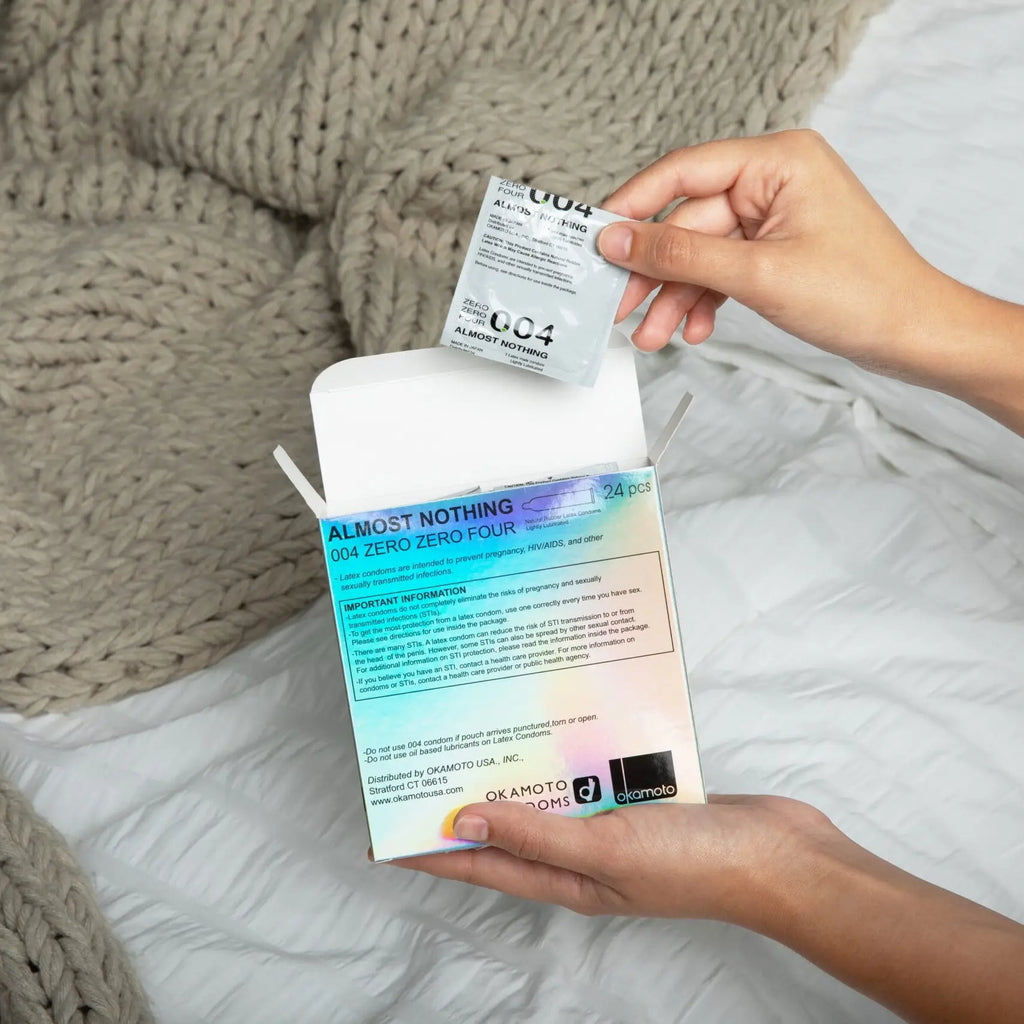 24-Pack 004 ZERO FOUR Thin Latex Condoms
