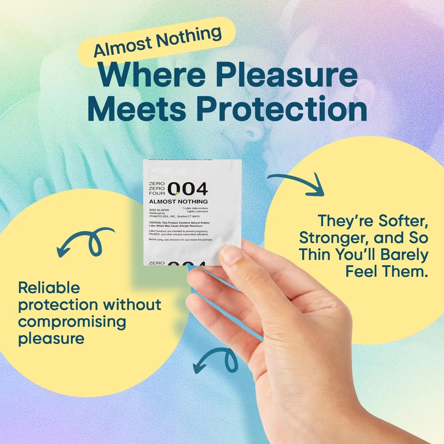 24-Pack 004 ZERO FOUR Thin Latex Condoms