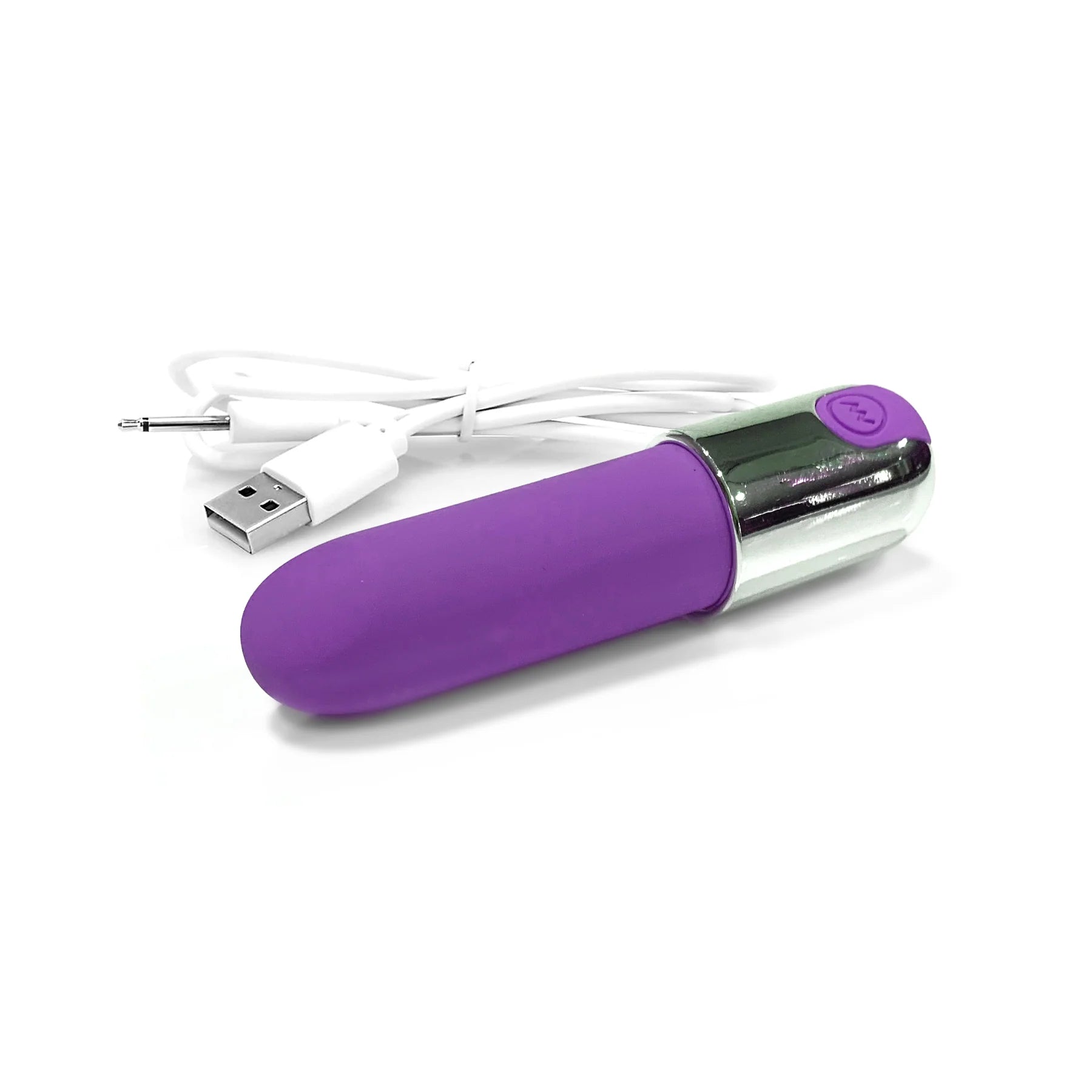 Nixie Smooch Rechargeable Lipstick Vibrator Purple - Rolik®