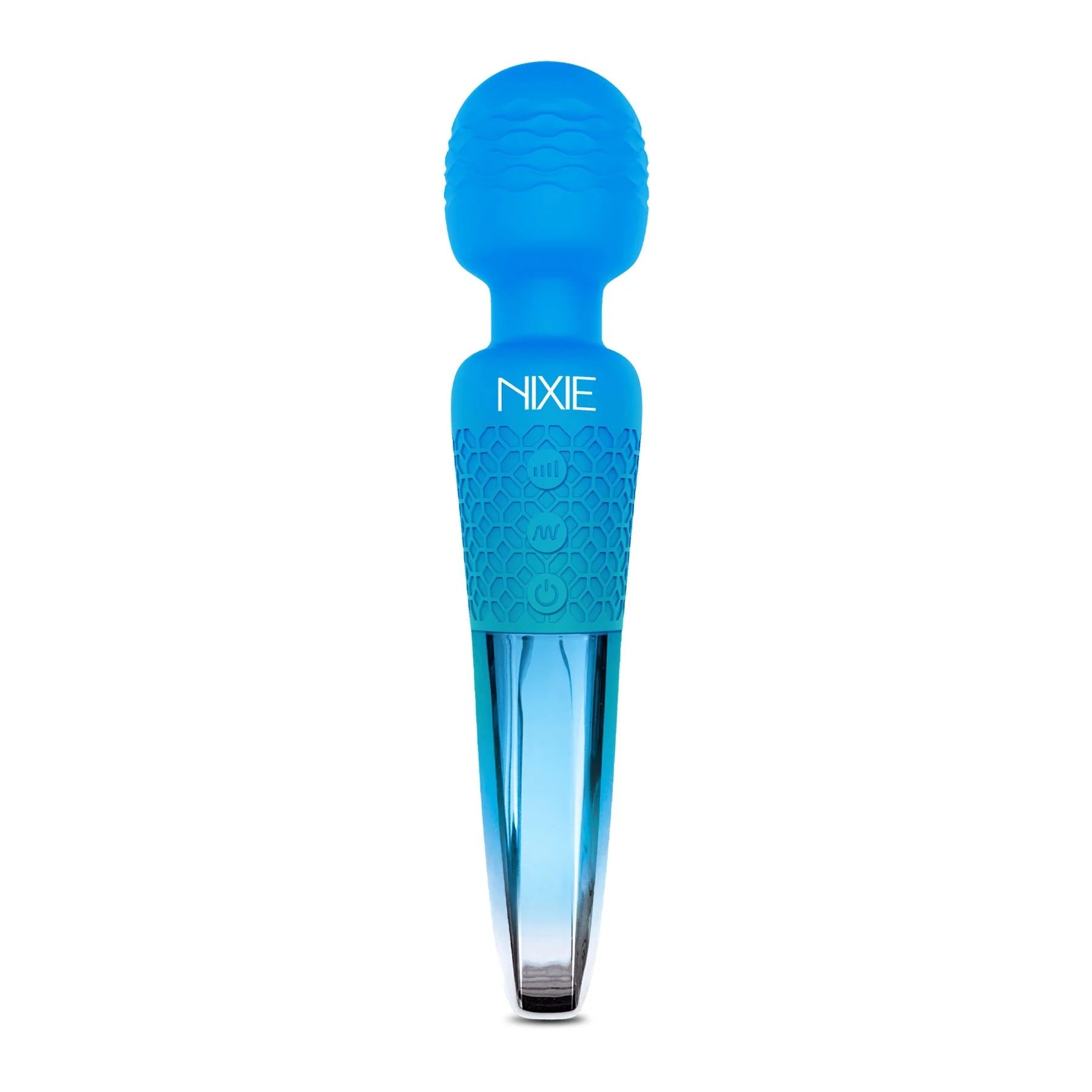 Nixie™ Rechargeable Wand Massager Blue - Rolik®