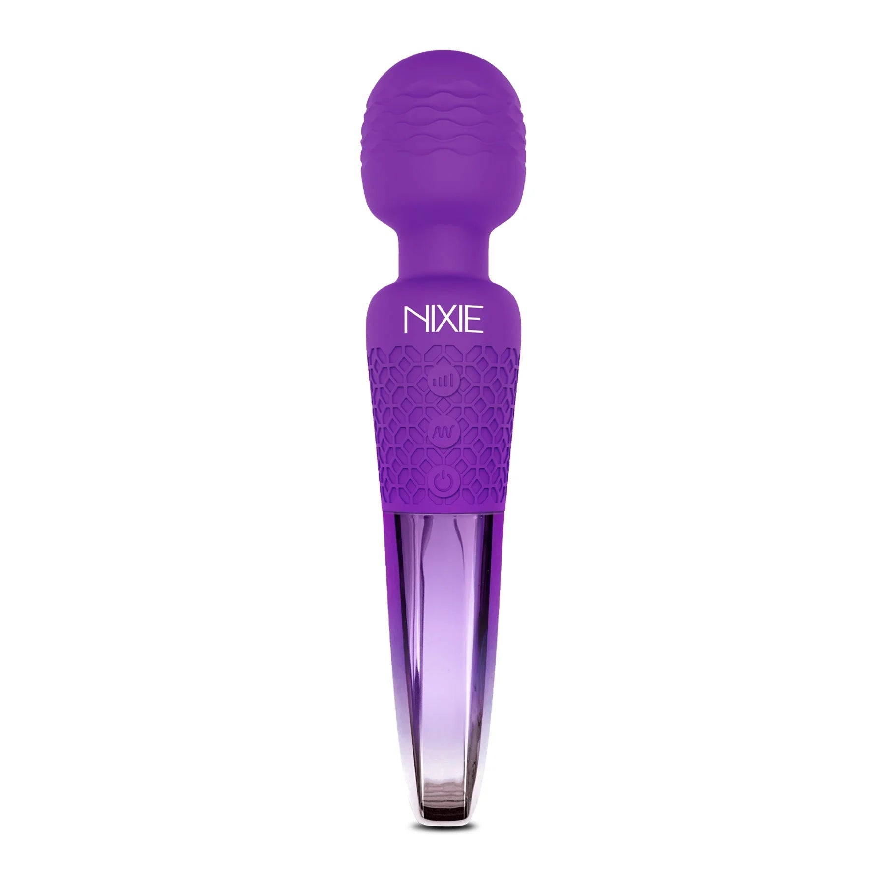 Nixie™ Rechargeable Wand Massager Purple - Rolik®