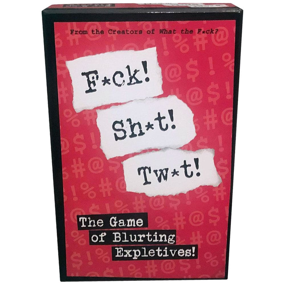F*ck! Sh*t! Tw*t! - The Game of Blurting Expletives - Rolik®