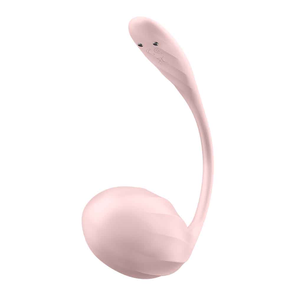 Satisfyer Ribbed Petal Smart Remote Wearable Vibrator Pink - Rolik®