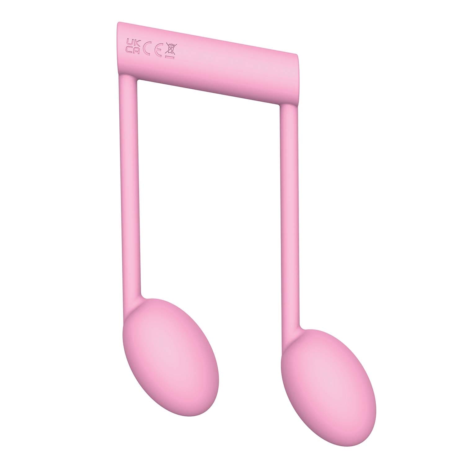 The Beat Remote Note Vibrator Pink - Rolik®