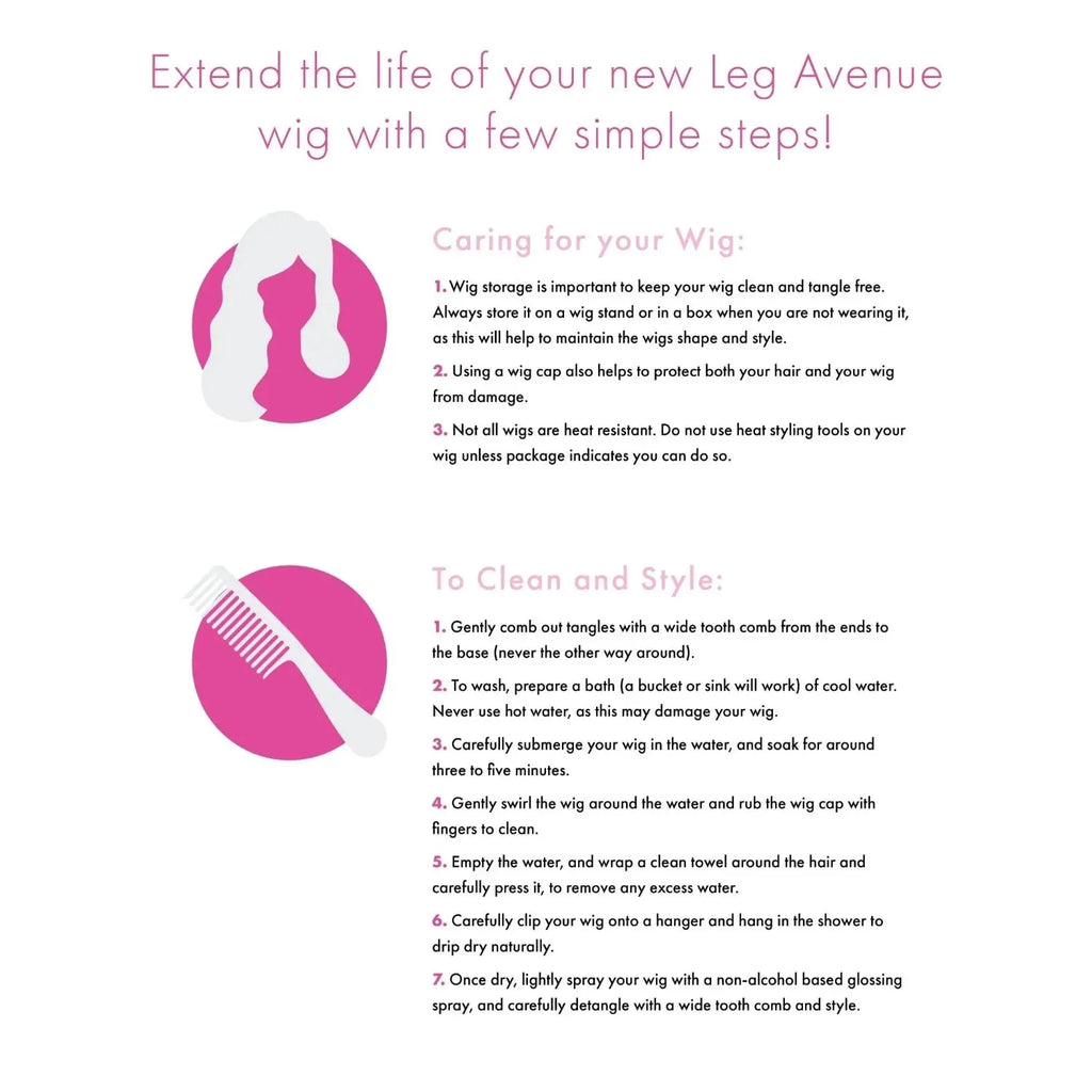 33" Long Straight Center Part Wig - Rolik®