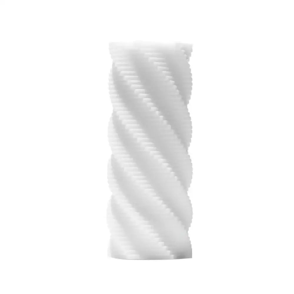 3D Reusable Strokers - Spiral / White - Masturbator