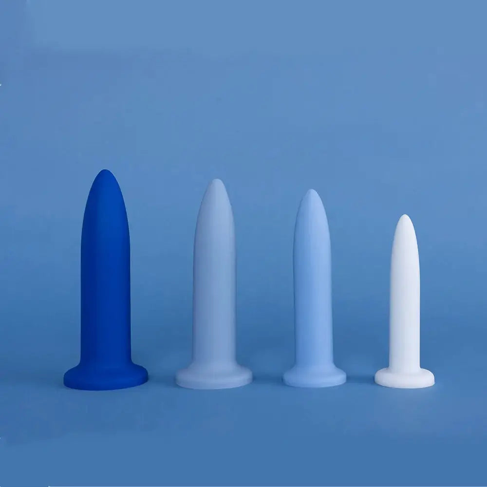 4-Piece Silicone Anal Dilator Set - Probe