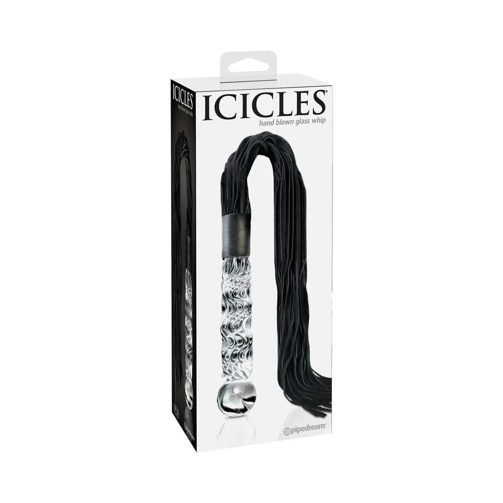 Pipedream® Icicles No. 38 Glass-Handle Whip - Rolik®