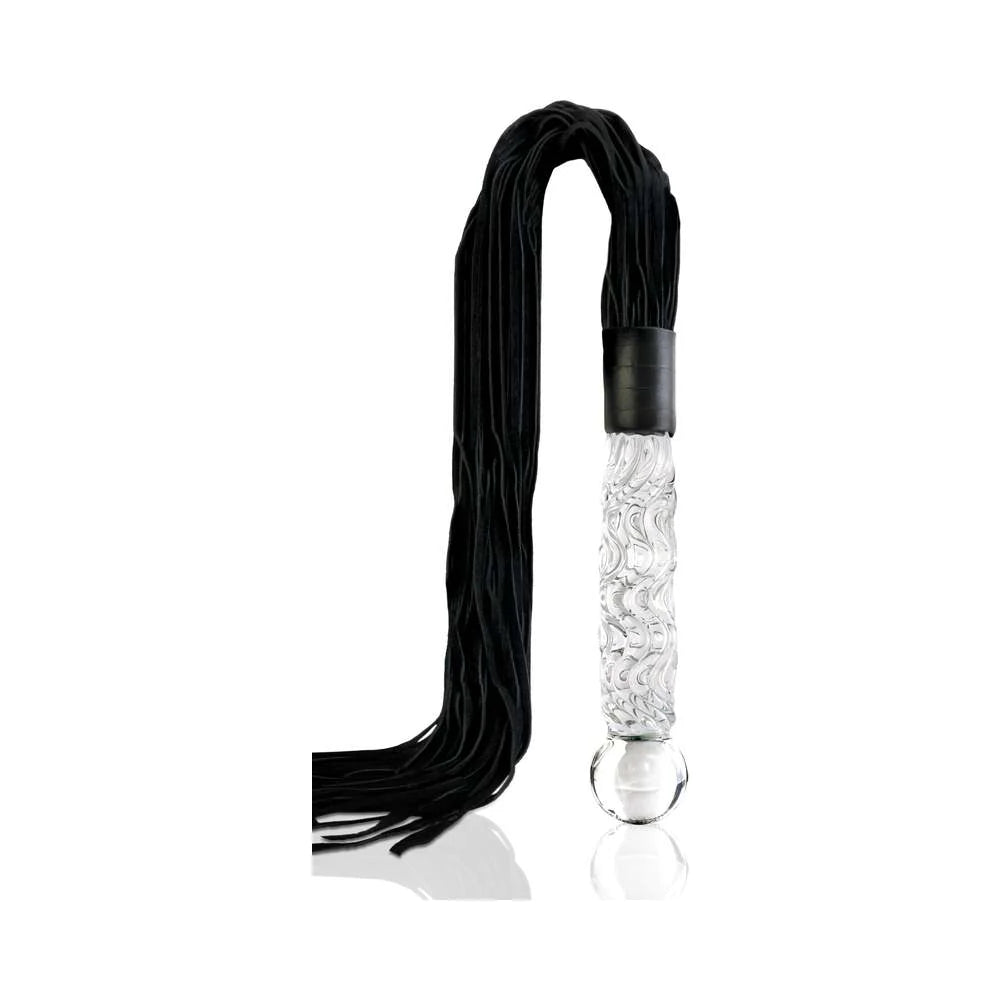 Pipedream® Icicles No. 38 Glass-Handle Whip - Rolik®