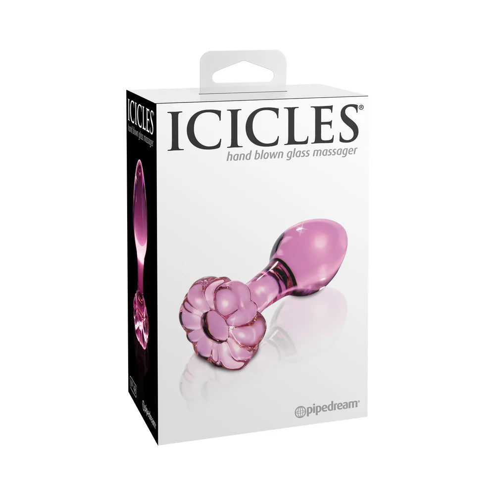 Pipedream® Icicles No 48 Glass Butt Plug - Rolik®