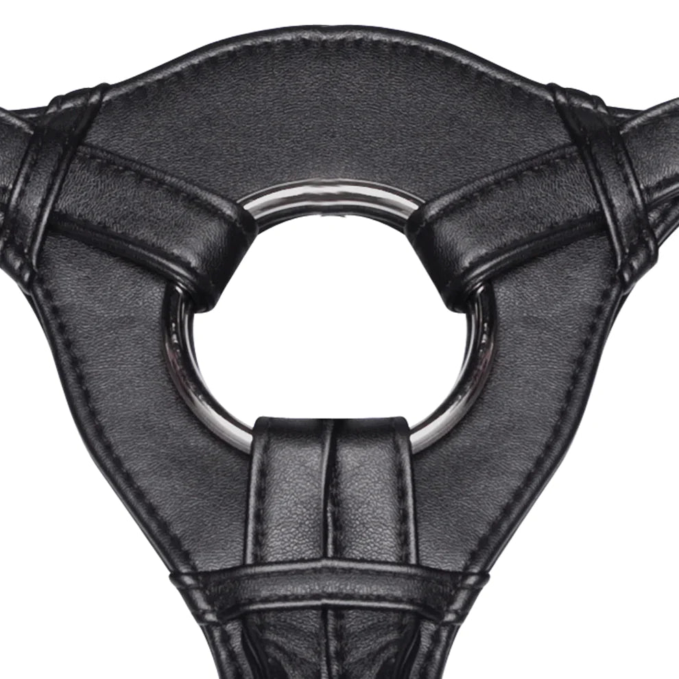 Lux Fetish® Patent Leather Strap-On Harness - Rolik®