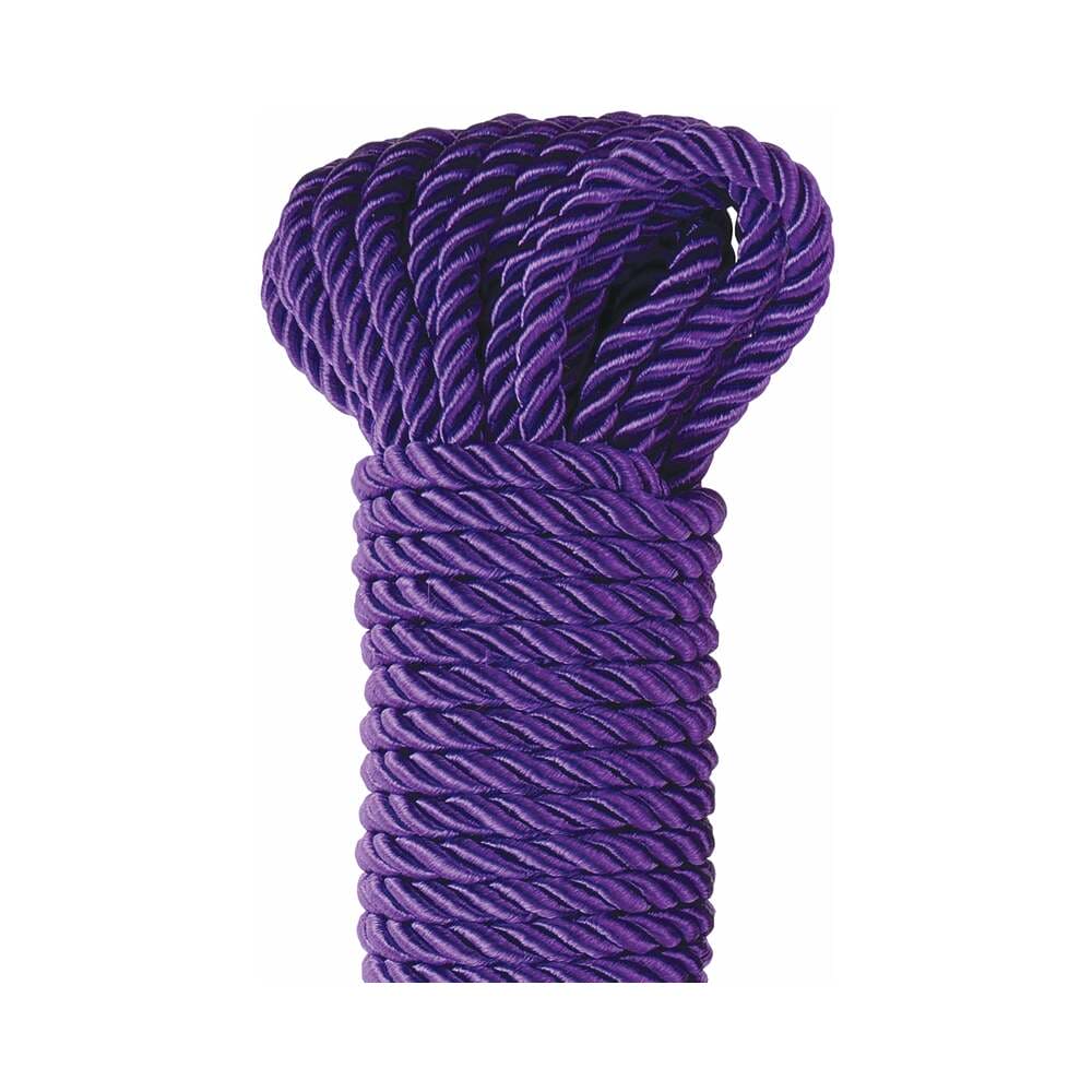Pipedream® Fetish Fantasy Series Deluxe Silky Rope Purple - Rolik®