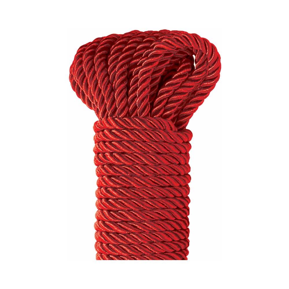 Pipedream® Fetish Fantasy Series Deluxe Silky Rope Red - Rolik®