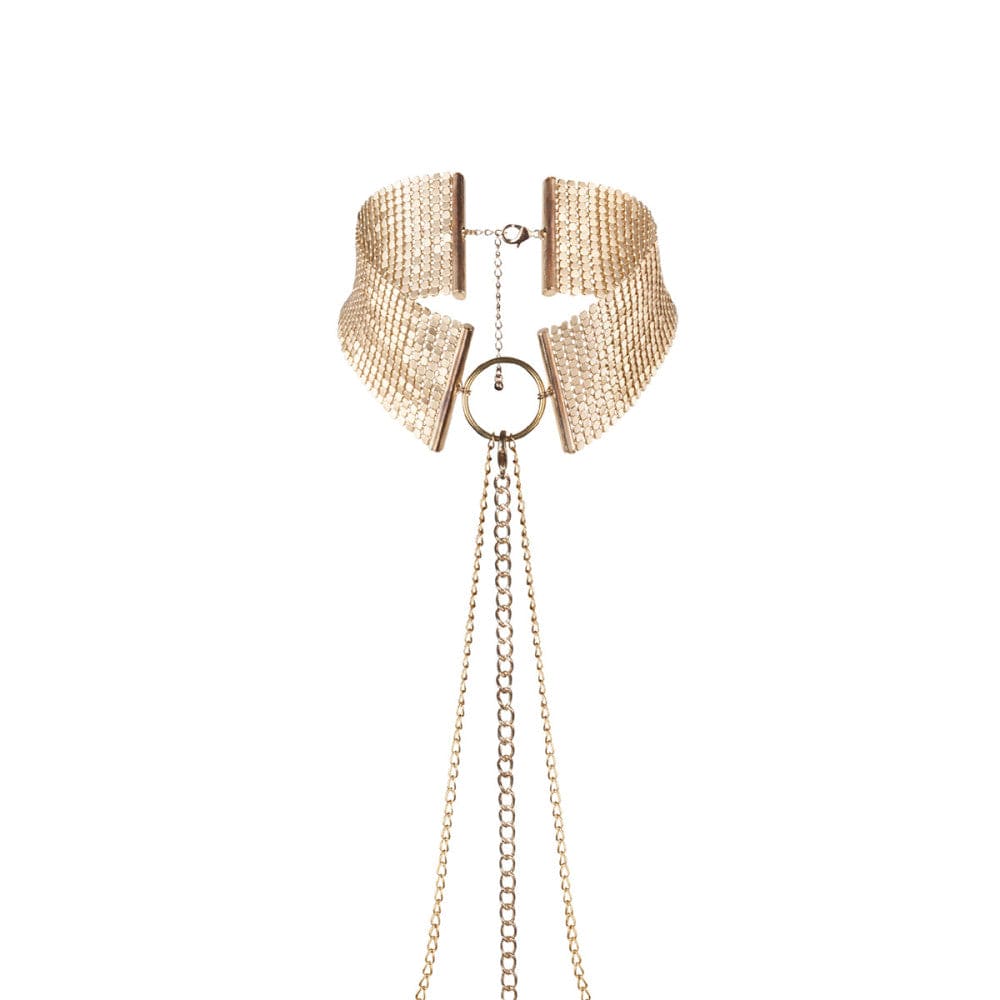 Bijoux Indiscrets Desir Metallique Collar Gold - Rolik®
