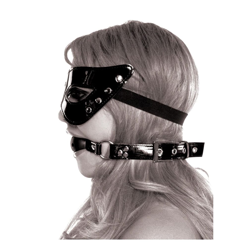 Pipedream® Fetish Fantasy Series® Masquerade Mask and Ball Gag - Rolik®