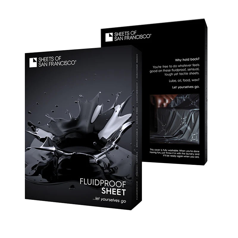 Sheets of San Francisco Fluidproof Digital Print Flat Throw - Rolik®