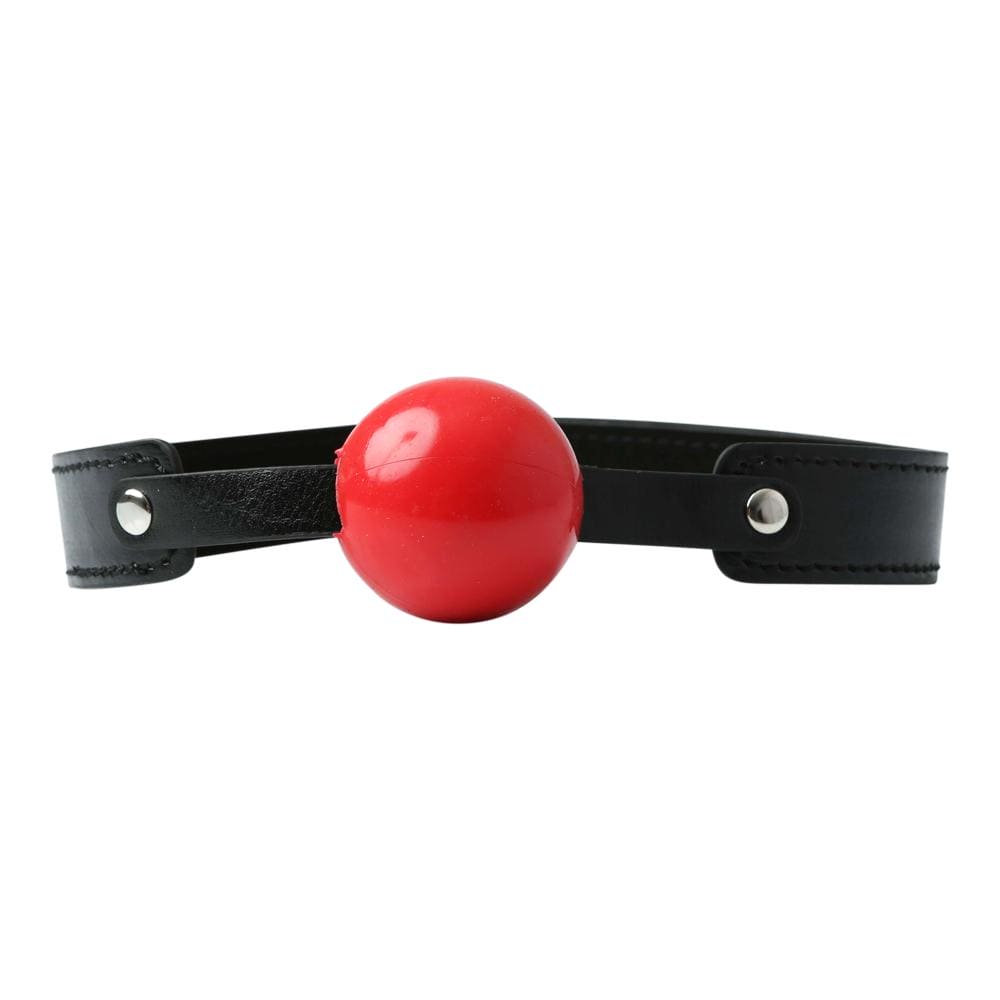 Sportsheets® Sex &amp; Mischief® Solid Red Ball Gag - Rolik®