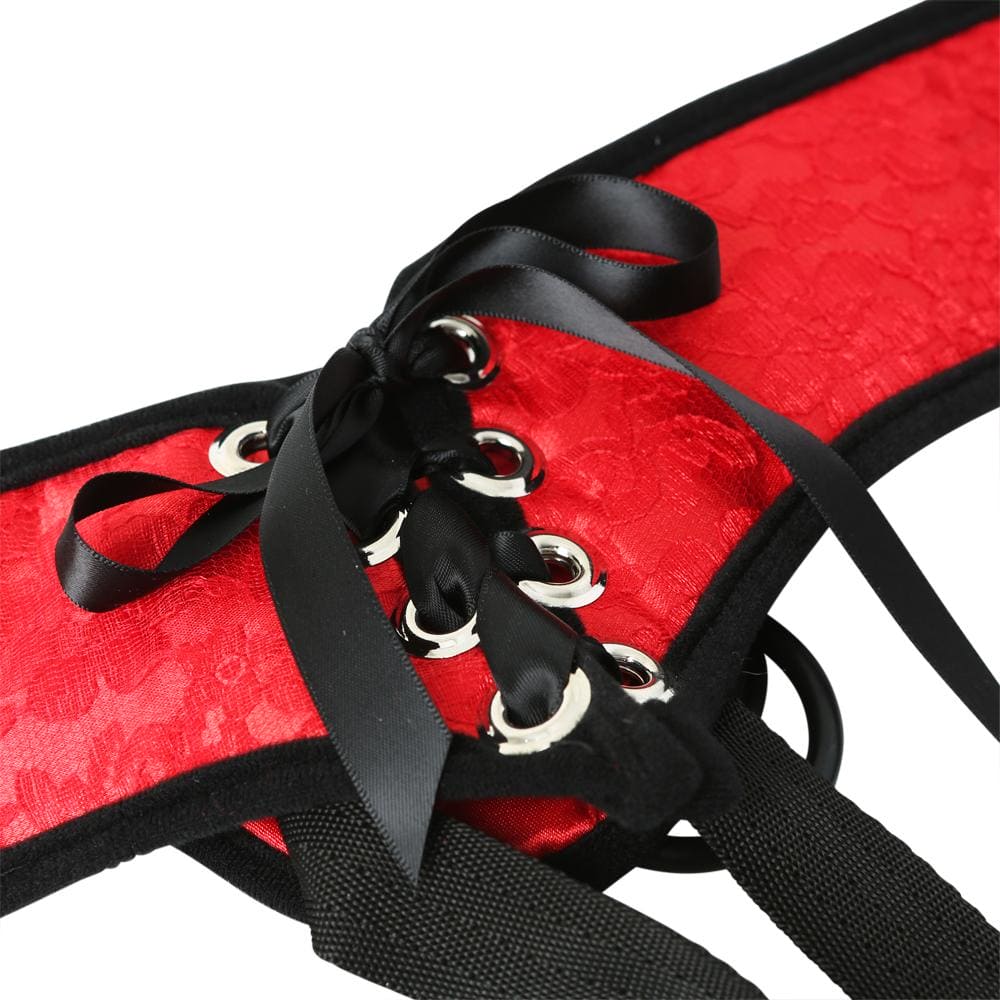 Sportsheets® Sunrise Lace Corsette Strap On Harness - Rolik®