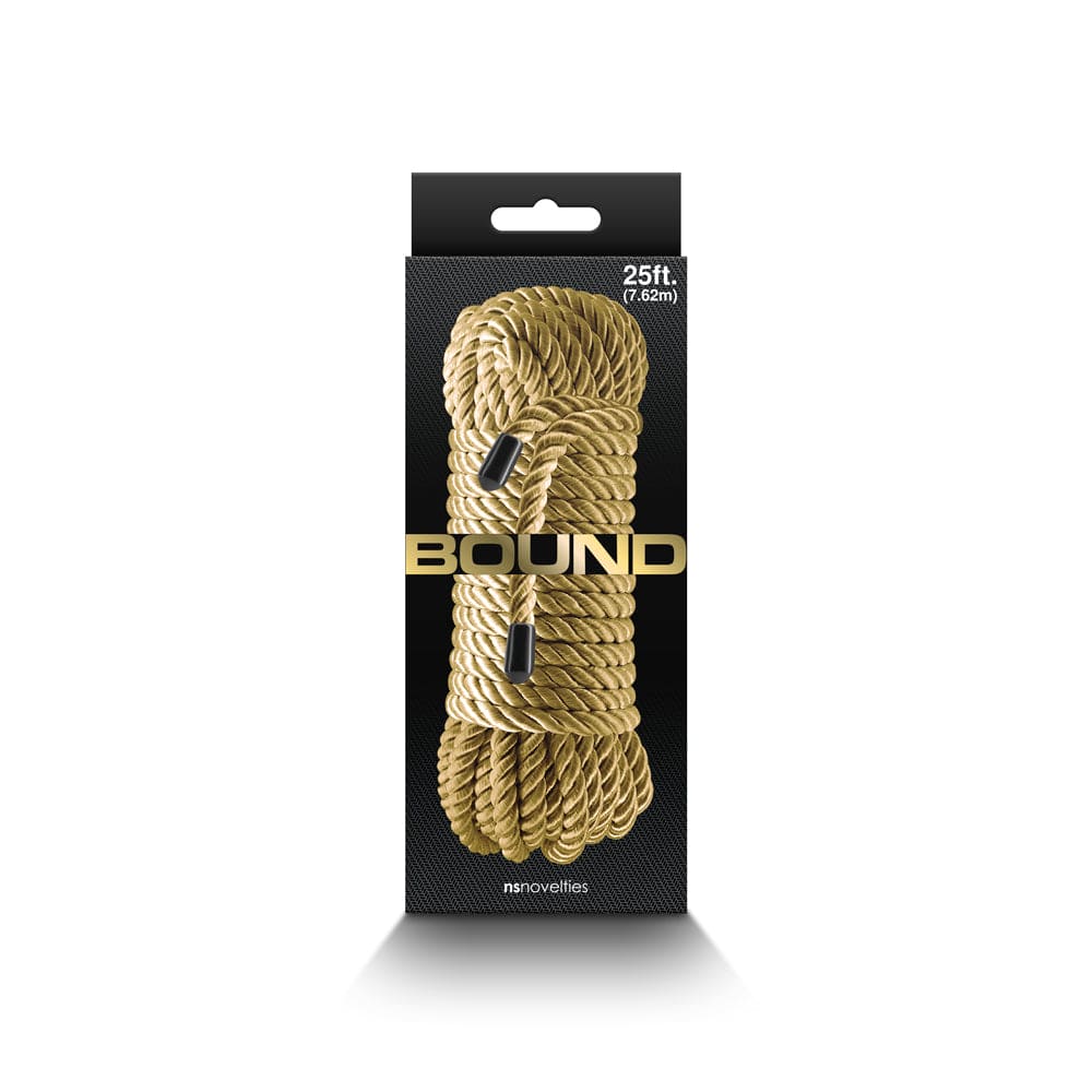 NS Novelties Bound 25' Bondage Rope Gold - Rolik®