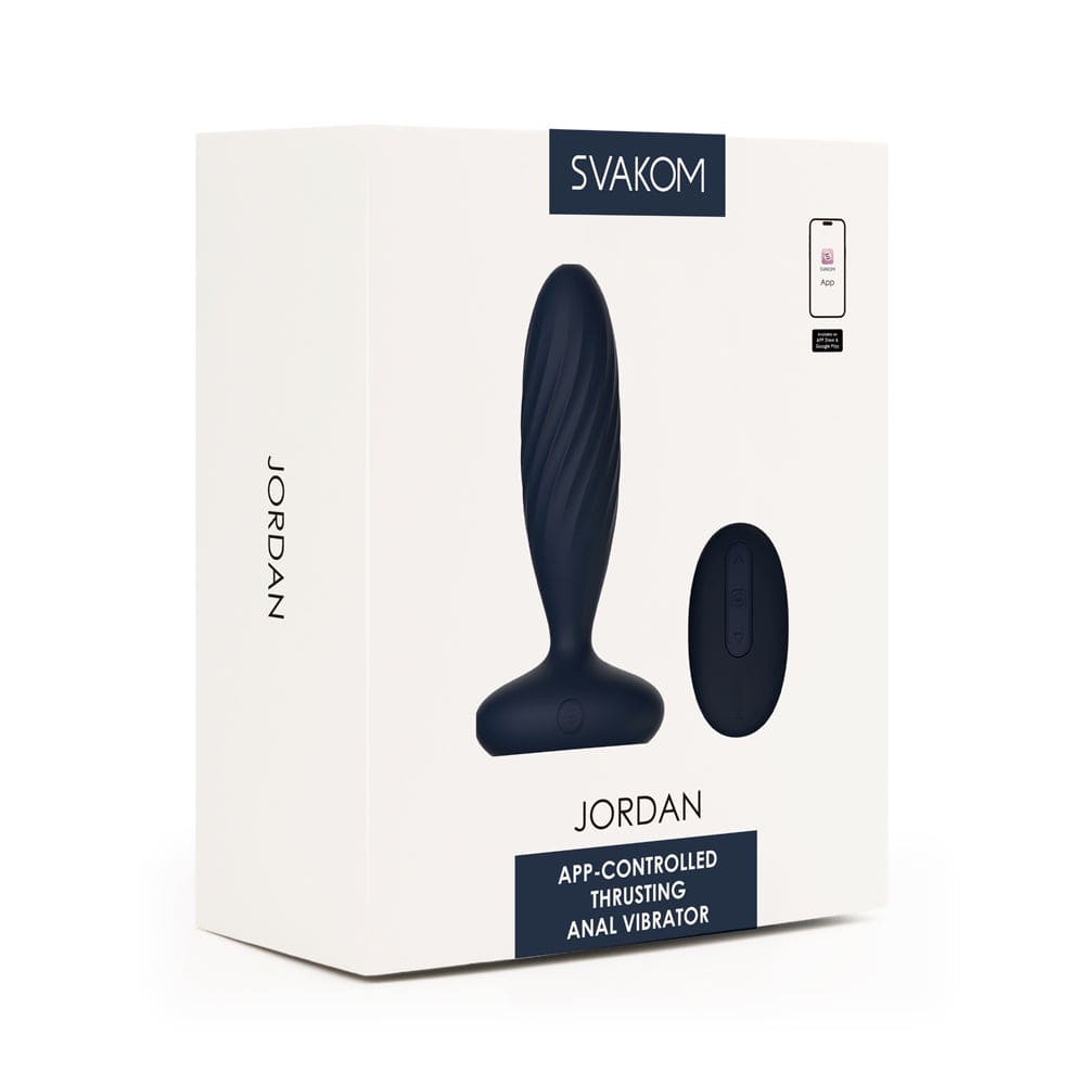 Svakom Jordan App-Enabled Thrusting Anal Vibrator - Rolik®