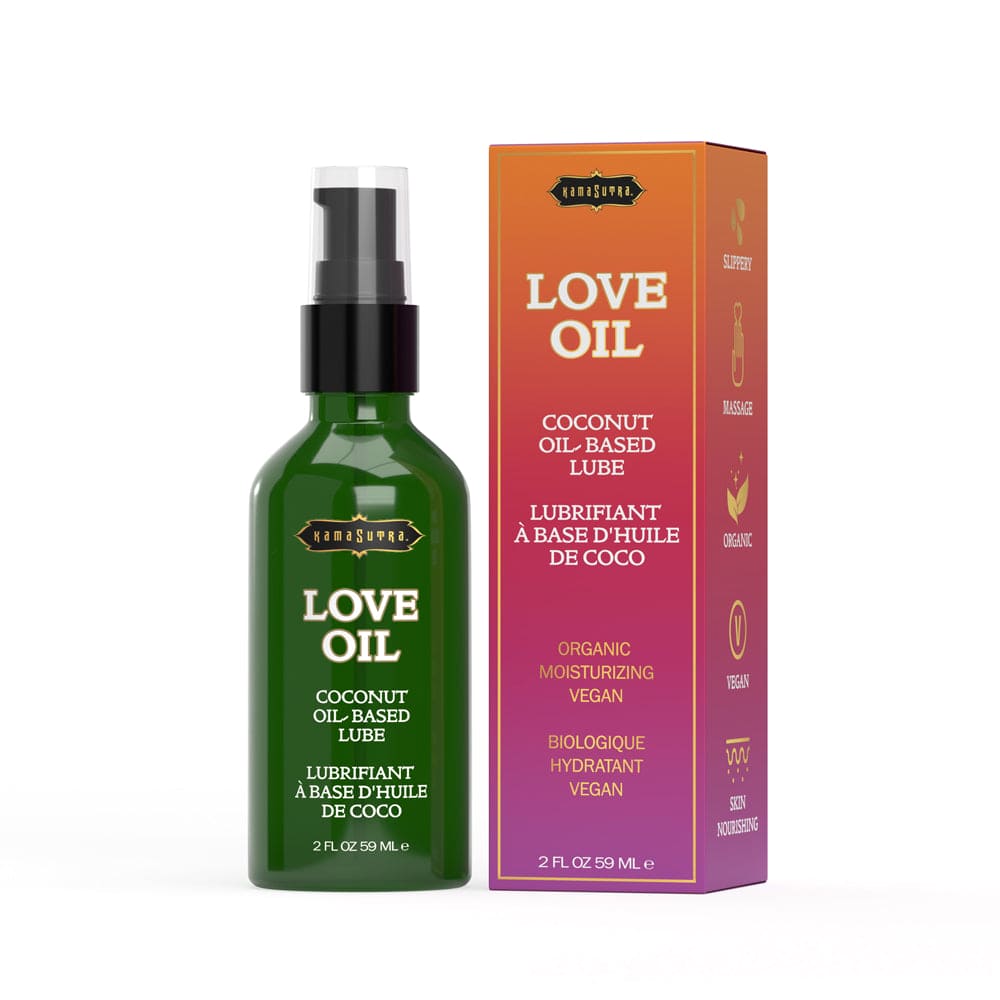 Kama Sutra® Love Oil Coconut Oil-Based Lubricant - Rolik®