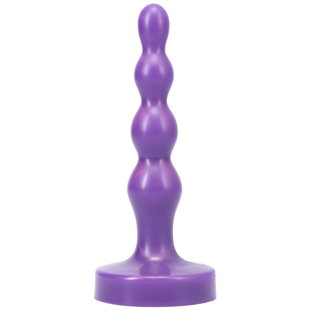 Tantus® Ripple Small Silicone Plug Purple - Rolik®