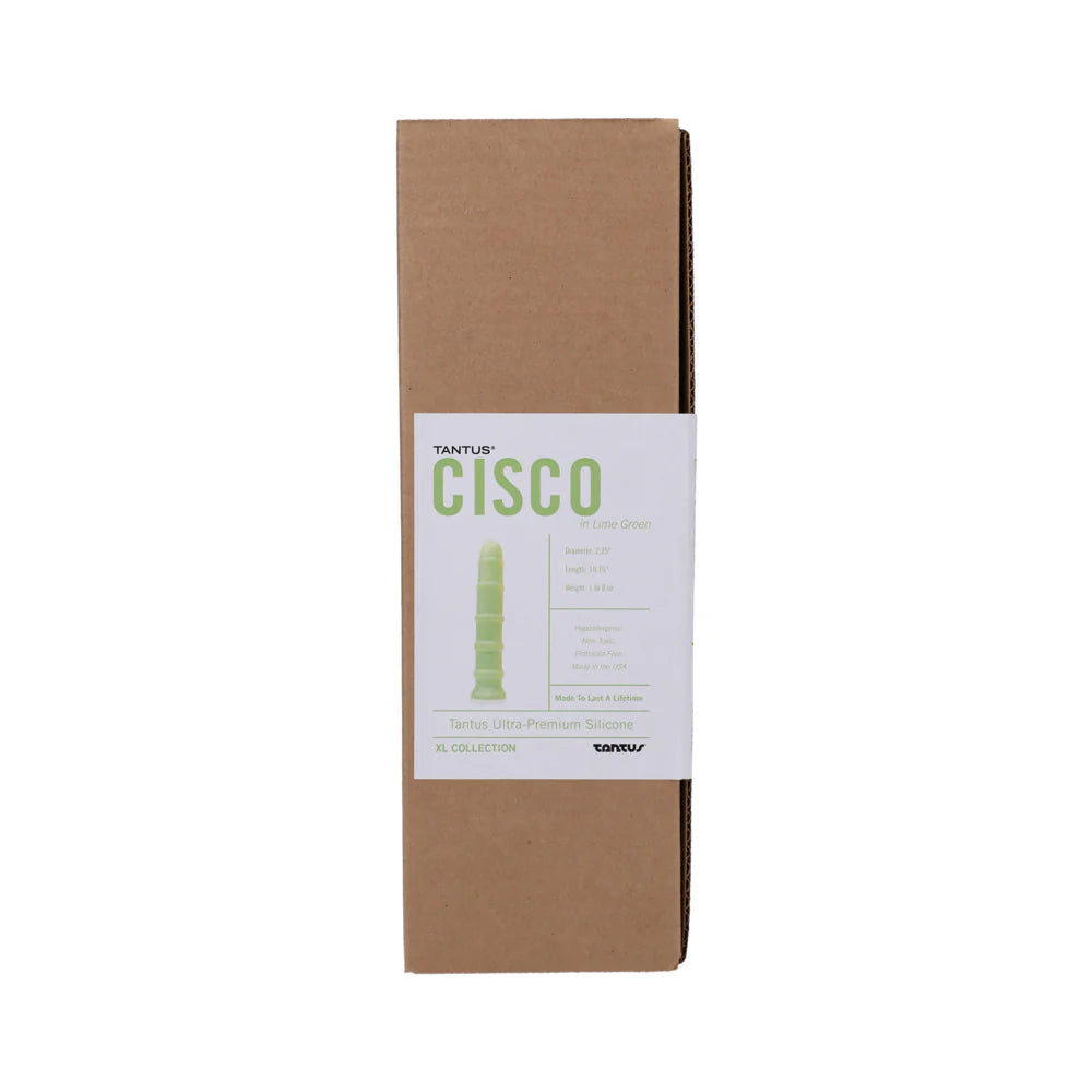 Tantus® Cisco Silicone Dildo Lime - Rolik®