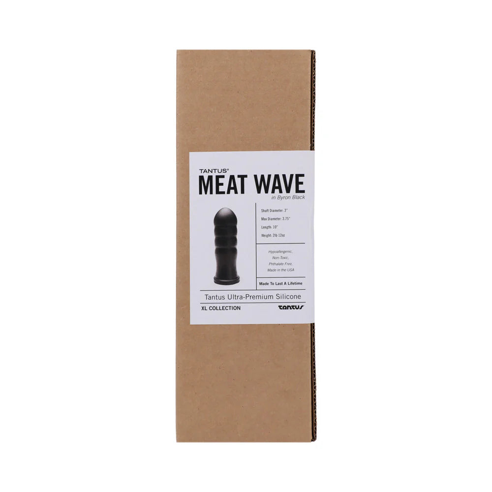 Tantus® Meat Wave Anal Plug Black - Rolik®