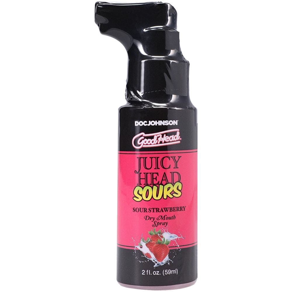 Doc Johnson® GoodHead™ Juicy Head Sours Dry Mouth Spray Sour Strawberry - Rolik®