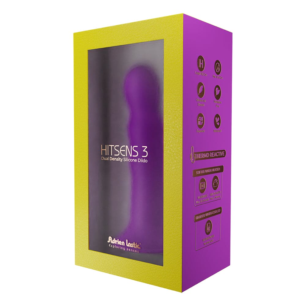 Adrien Lastic® Hitsens 3 Dual Density Silicone Dildo - Rolik®