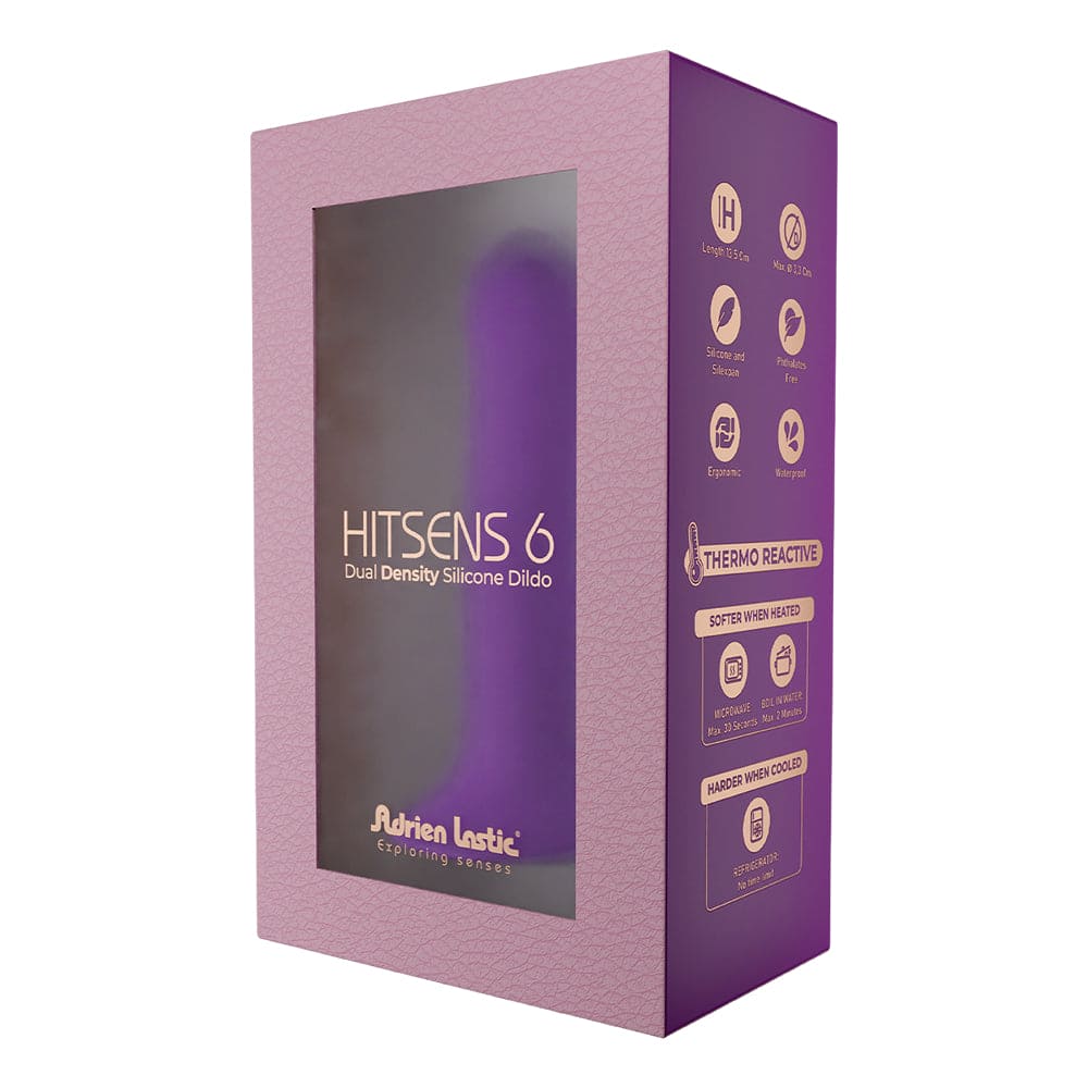 Adrien Lastic® Hitsens 6 Dual Density Silicone Dildo - Rolik®