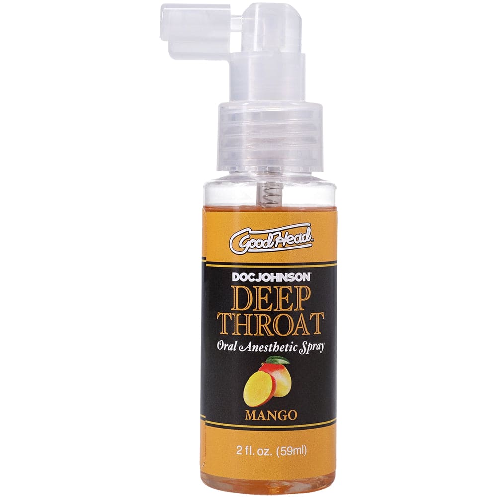 Doc Johnson® GoodHead™ Deep Throat Spray Mango - Rolik®