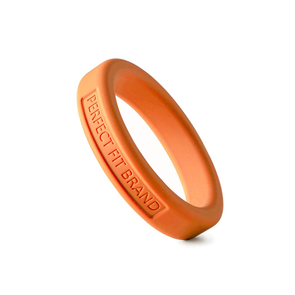 Perfect Fit Brand Classic 1.75" Silicone Medium Stretch C-Ring Orange - Rolik®