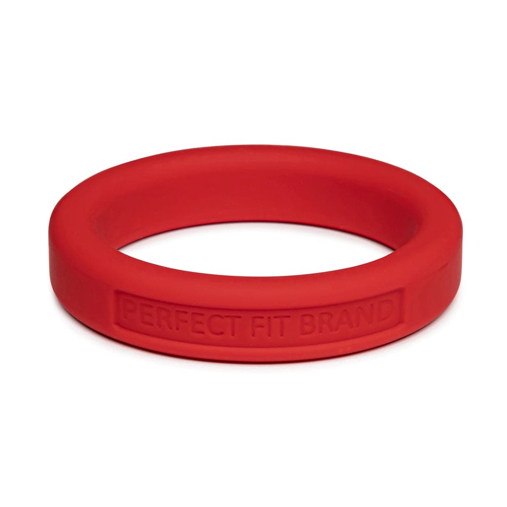 Perfect Fit Brand Classic 1.75" Silicone Medium Stretch C-Ring Red - Rolik®