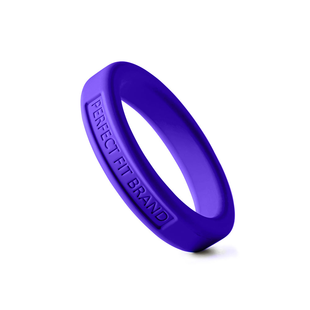 Perfect Fit Brand Classic 1.75" Silicone Medium Stretch C-Ring Purple - Rolik®