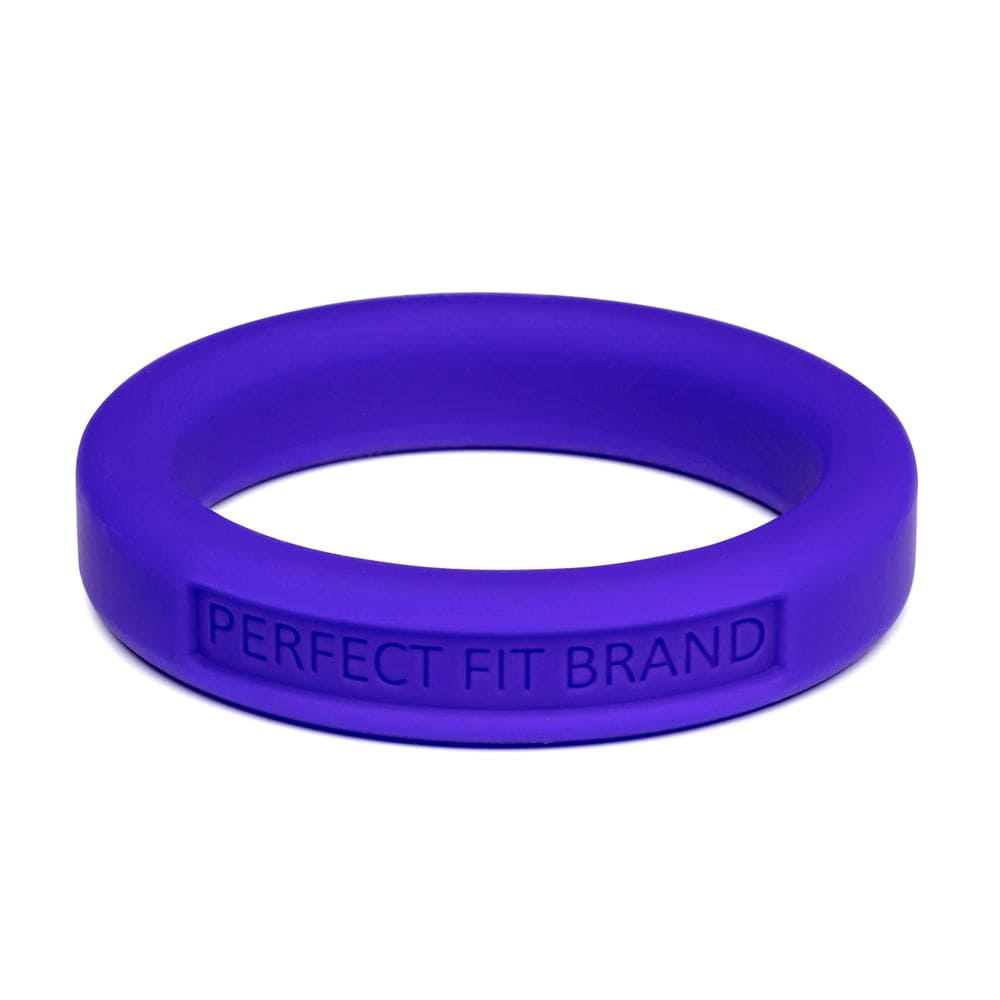 Perfect Fit Brand Classic 1.75" Silicone Medium Stretch C-Ring Purple - Rolik®