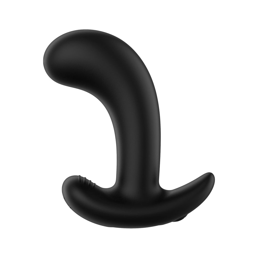 FemmeFunn Forto Curved Vibrating Remote Anal Plug Black - Rolik®