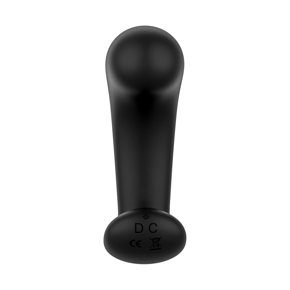 FemmeFunn Forto Curved Vibrating Remote Anal Plug Black - Rolik®