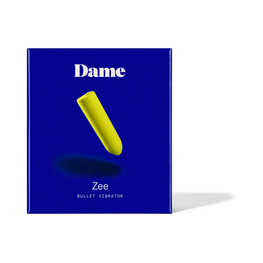 Dame Products Zee™ Bullet Vibe Lime Green - Rolik®