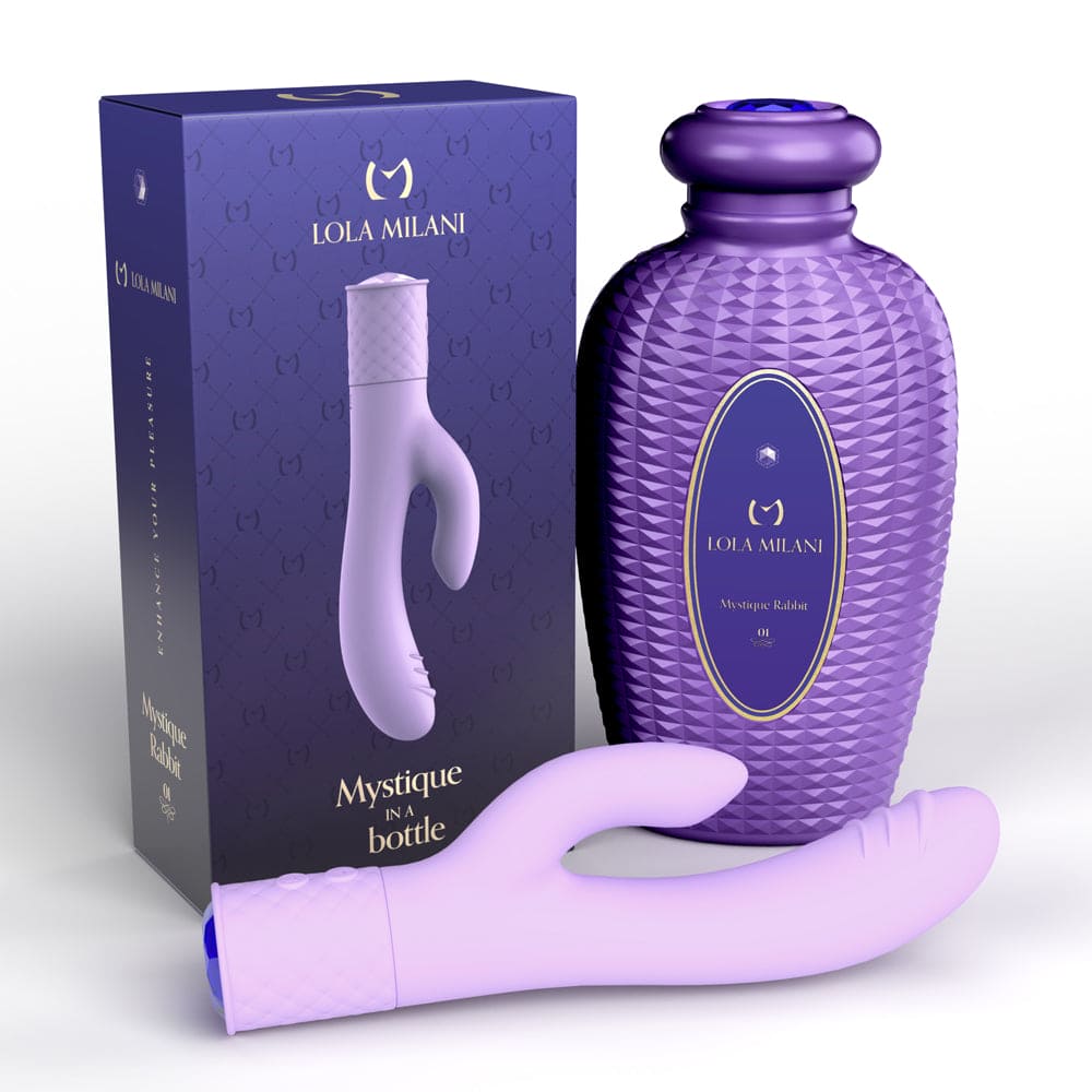Lola Milani Mystique in a Bottle Rabbit Vibrator Lilac - Rolik®