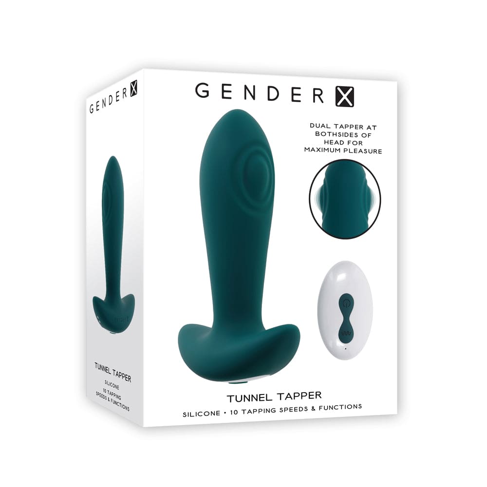 Gender X Tunnel Tapper Remote Vibrating Plug - Rolik®