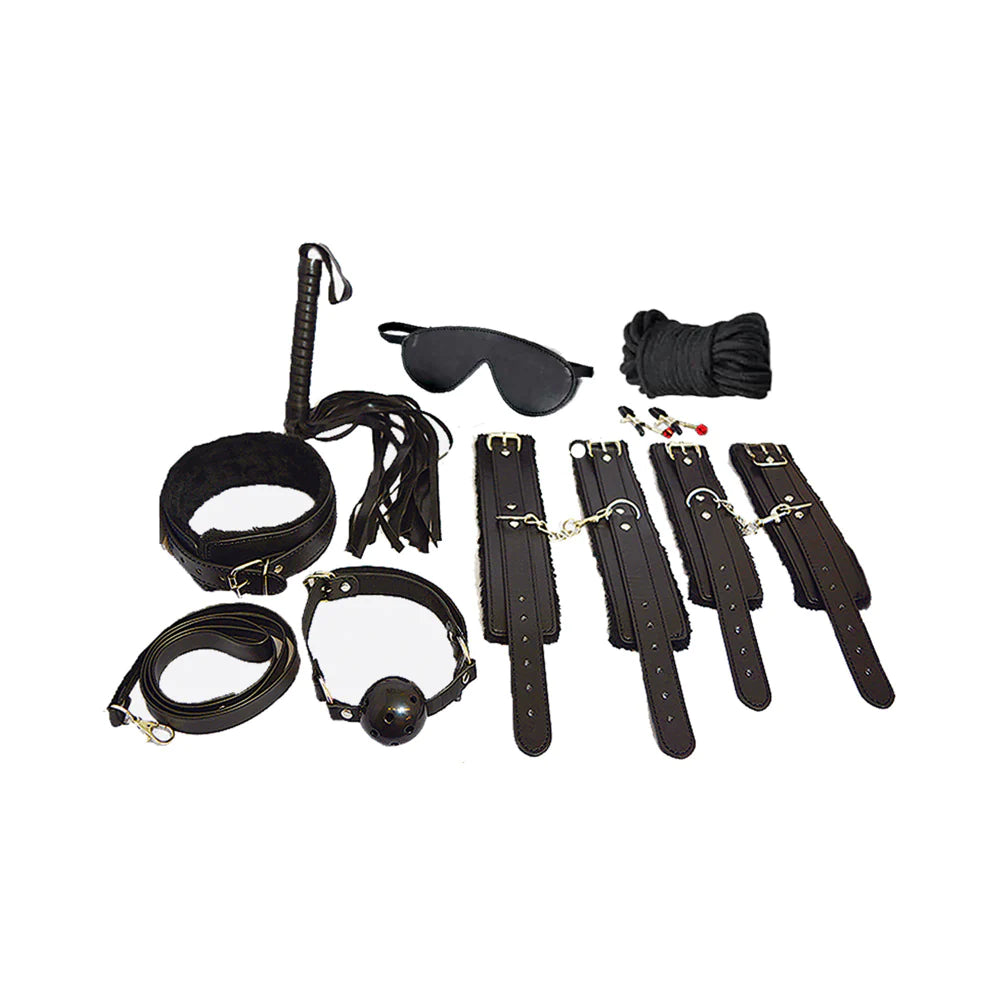 Plesur Company Everything Bondage Kit Black - Rolik®