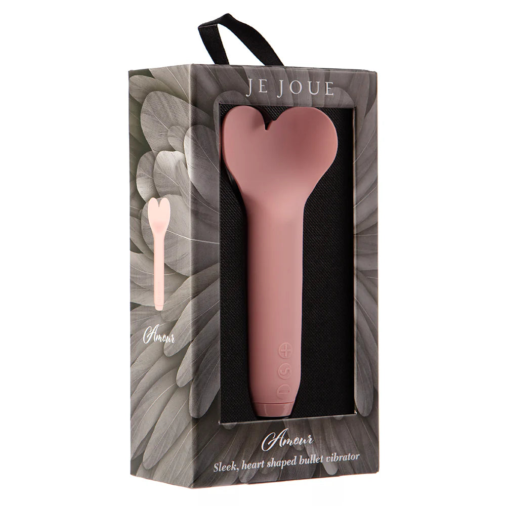 Je Joue Amour Heart-Shaped Bullet Vibrator Pink - Rolik®