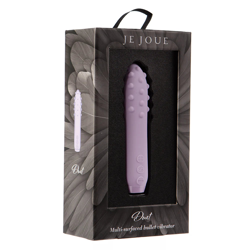 Je Joue Duet Multi-Surfaced Bullet Vibrator Lilac - Rolik®