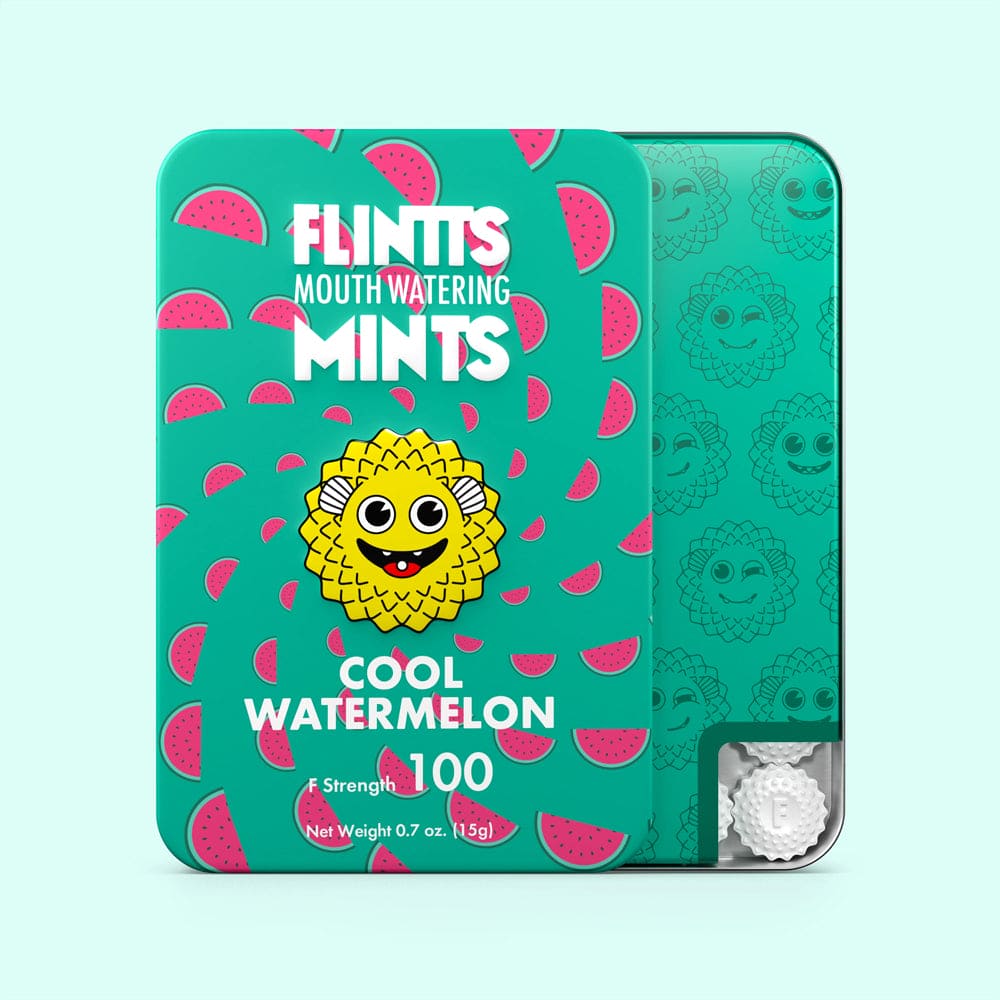 Flintts Mints Cool Watermelon 3-Pack - Rolik®